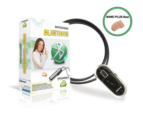 Set Bluetooth JABRA + Micro earpiece "NANO+"